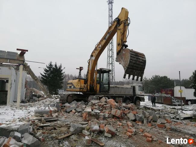 usługi sprzętowo budowlane wynajem koparko-ładowarek,