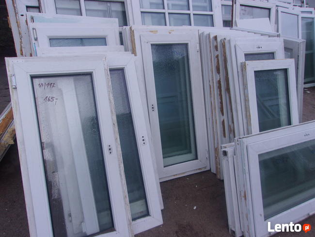 Okna pcv używane -mega skład - Szczecin - tanio i dużo