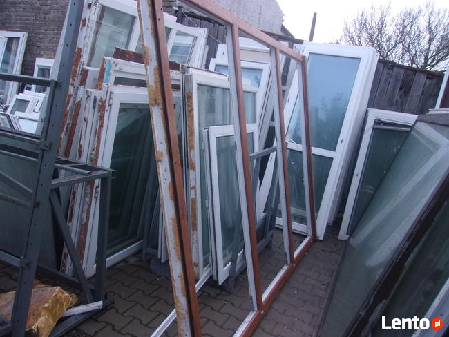 Okna pcv używane -mega skład - Szczecin - tanio i dużo