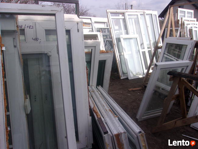Okna pcv używane -mega skład - Szczecin - tanio i dużo