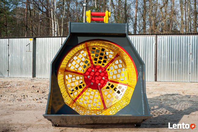 OBSERWUJ ŁYŻKA PRZESIEWAJĄCA, PRZESIEWACZ DO GRUZU, ZIEMI