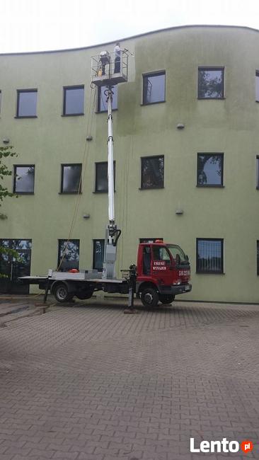 Mycie dachów elewacji kostki brukowej Warszawa