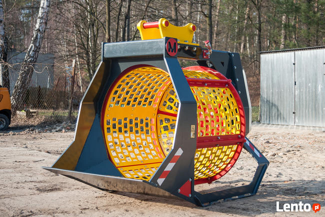 OBSERWUJ ŁYŻKA PRZESIEWAJĄCA, PRZESIEWACZ DO GRUZU, ZIEMI