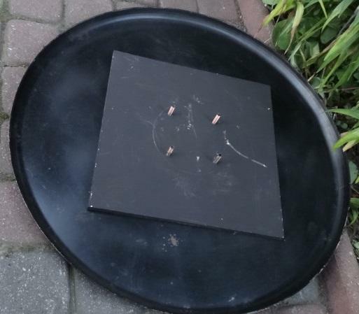 Dysk zacierający 600mm, grubość 3mm