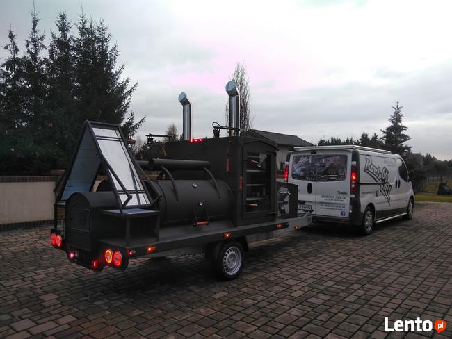 Mobile grills , bbq ,Texas 2 grill na przyczepie,