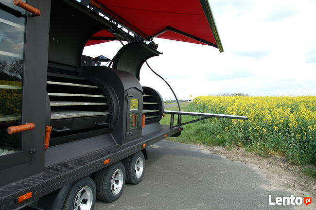 Texas 1 XXL ,smoker , trailer , grill na przyczepie , BBQ
