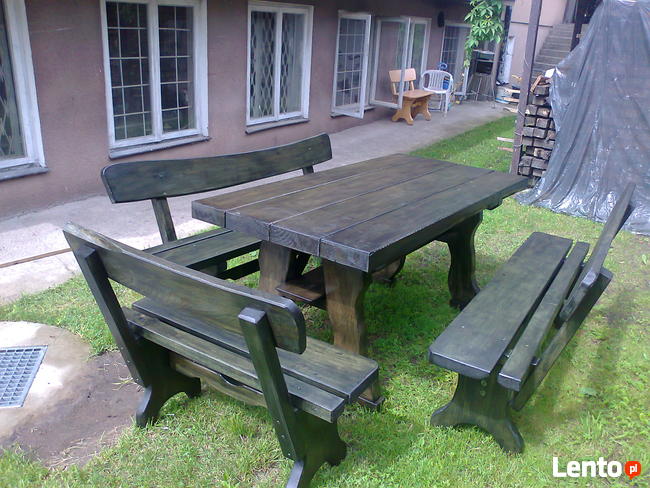 Meble ogrodowe drewno