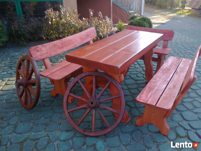 Meble ogrodowe drewno