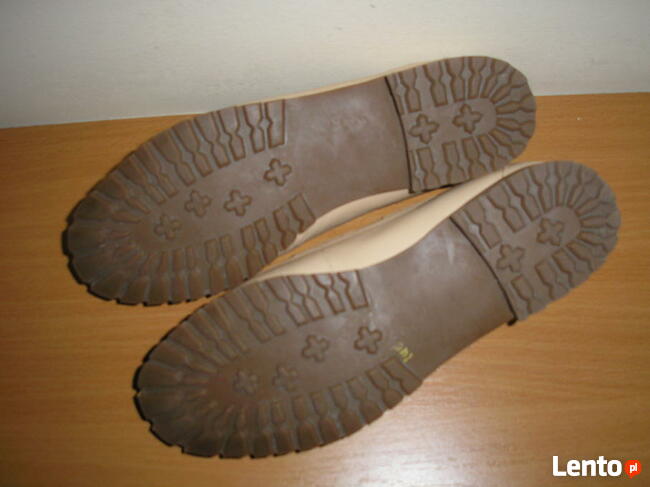 mokasyny skóra naturalna 36 23cm.