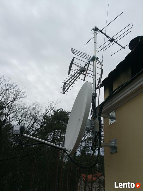 Montaż Anten Satelitarnych i naziemnych, ustawienie sygnału