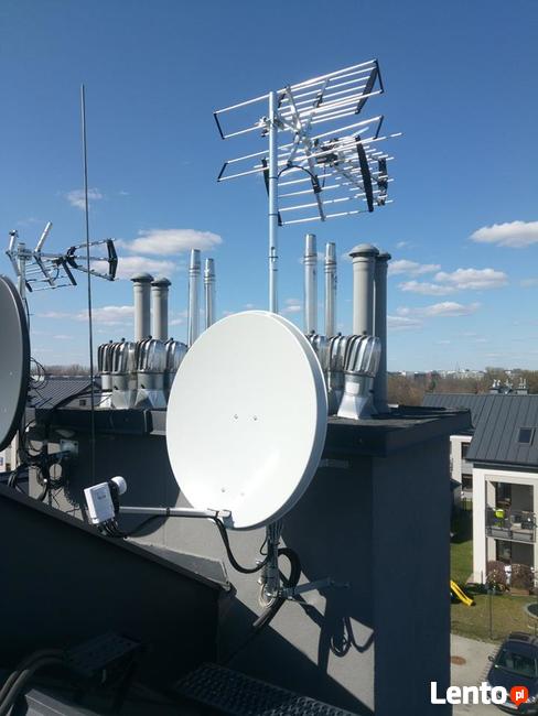 Montaż Anten Satelitarnych i naziemnych, ustawienie sygnału