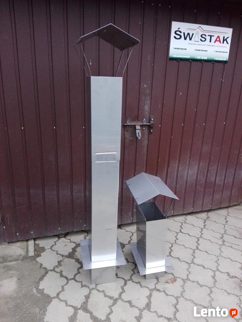 Nasada kominowa kwasoodporna, przedłużenie komina 50cm