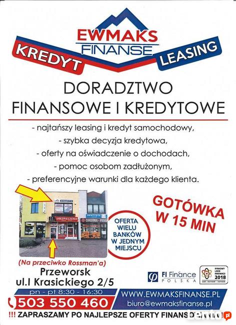 KREDYTY KONSOLIDACYJNE GOTÓWKOWE HIPOTECZNE LEASING OPŁATY