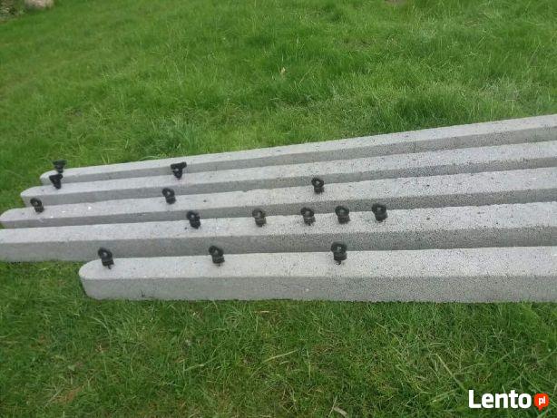 Słupki betonowe do ogrodzeń