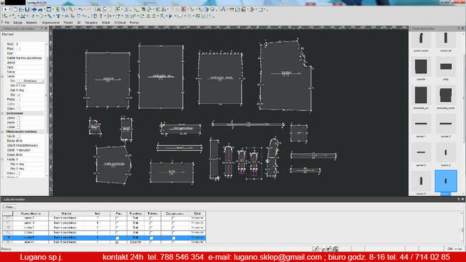 KROJENIE USŁUGOWE - AUTOMATYCZNA KROJOWNIA