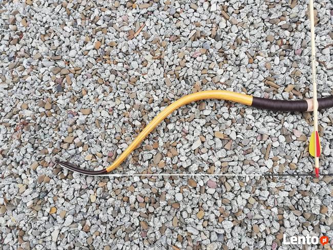 Łuk refleksyjny Larp łucznictwo zestaw strzały rekonstrukcja