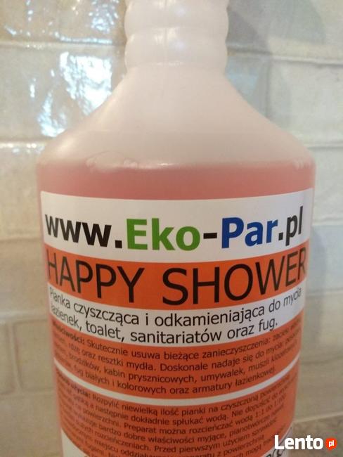 HAPPY SHOWER- 1L Płyn DO CZYSZCZENIA FUG KABIN PRYSZNICOWYCH