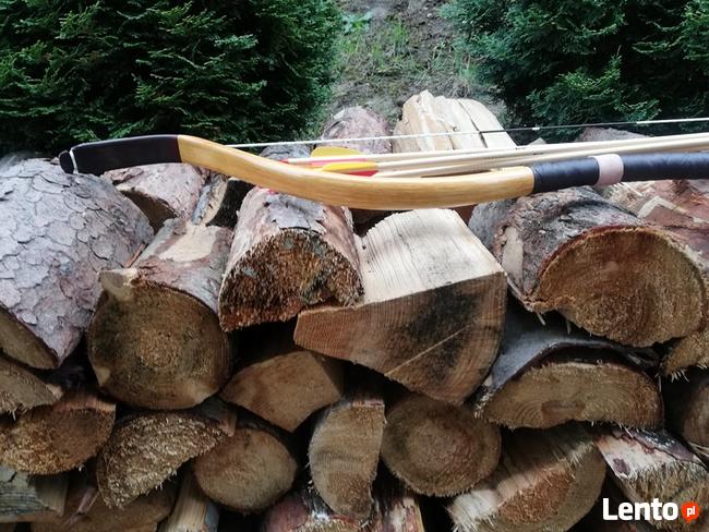 Łuk refleksyjny Larp łucznictwo zestaw strzały rekonstrukcja