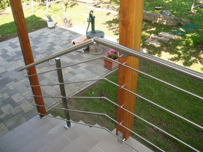 RAPDACH BALUSTRADY ZE STALI NIERDZEWNEJ SZKŁA, ITP