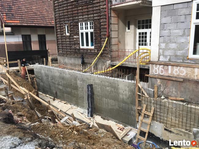 Kompleksowe podbijanie fundamentów/Naprawa konstrukcji nośny