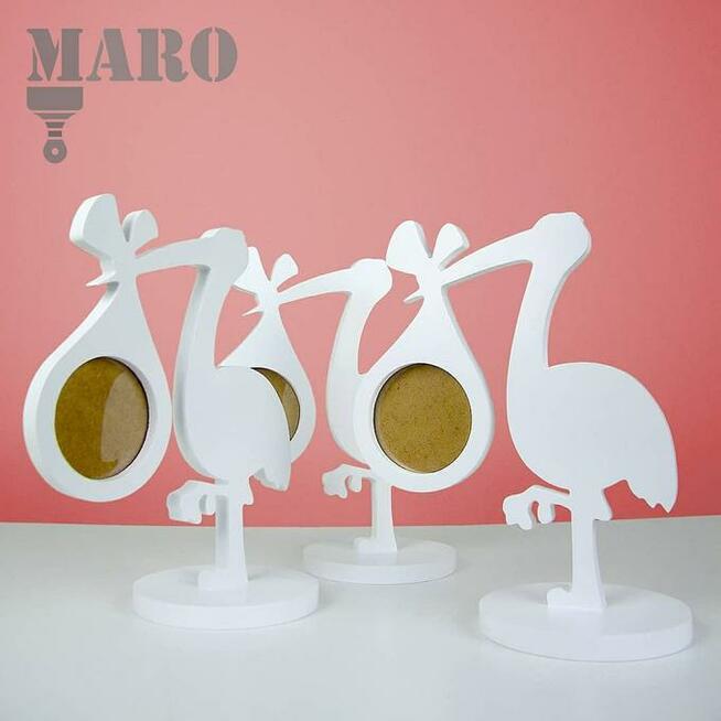 Ramka na zdjęcie usg, ramka na usg, kobieta, bocian