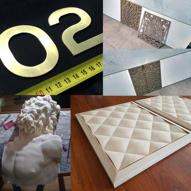 Frezowanie, wycinanie CNC sklejki, MDF, drewna