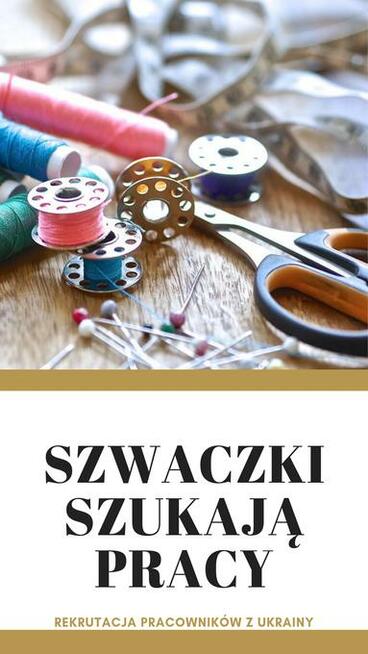 Szwaczka szuka pracy