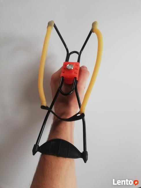 Mega Mocna Proca z podpórką na ramię, proca zanętowa