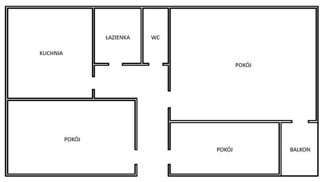 bezposrednio ul Żelazna Grabiszyn 3 pokoje po remoncie