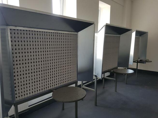 Ściana lakiernicza MIRWENT 1250/1000/500 z wentylatore