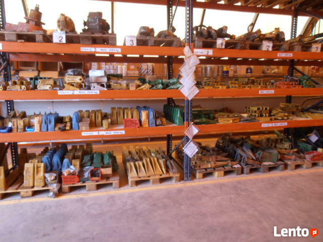 Zęby przykręcane do chwytaków.