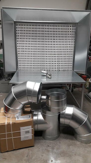 Ściana lakiernicza MIRWENT 1250/1000/500 z wentylatore