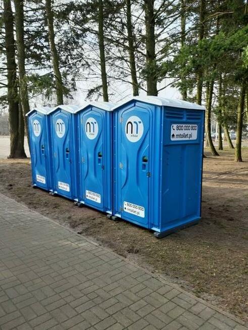 Toaleta przenośna wynajem toalety budowa impreza Warszawa