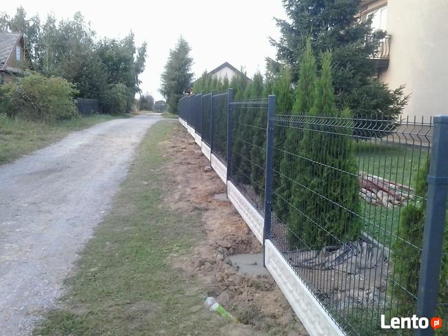 ogrodzenia montaż panelowe systemowe
