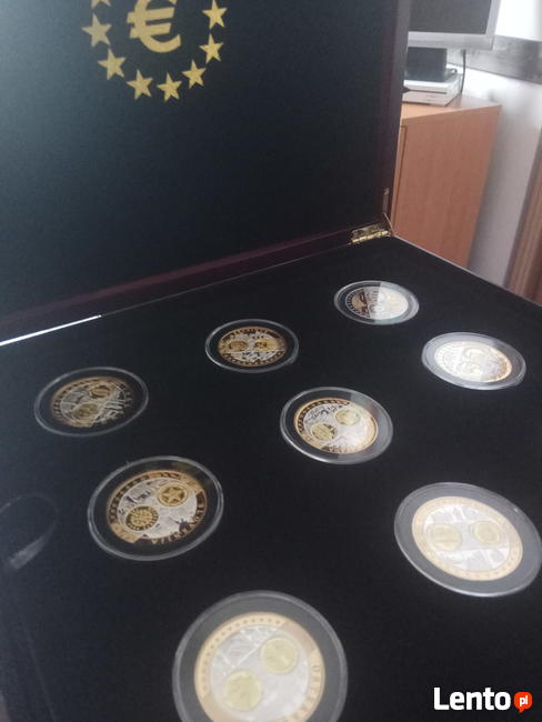 Okazja! Limitowana kolekcja monet państw strefy euro, plater