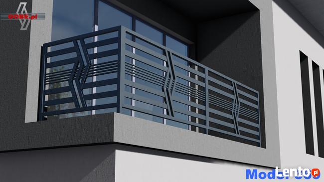 Nowoczesne bramy ogrodzenia balustrady