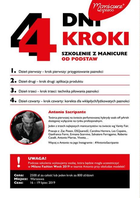 Szkolenie manicure od podstaw