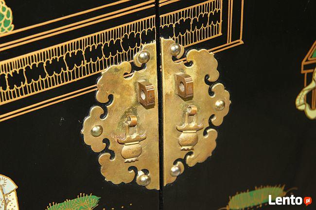 Azja, orientalna, bizantyjska komoda z laki