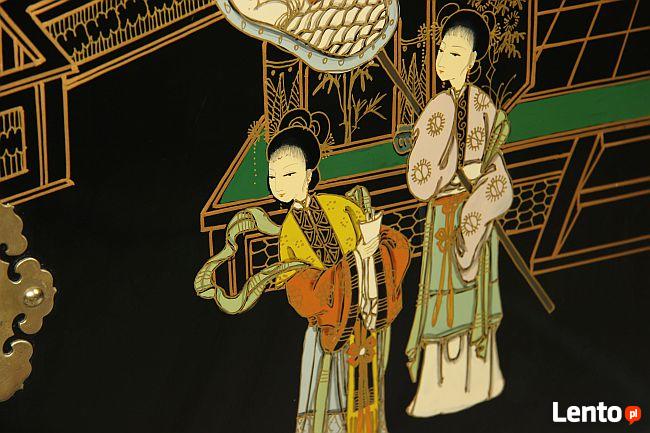 Azja, orientalna, bizantyjska komoda z laki