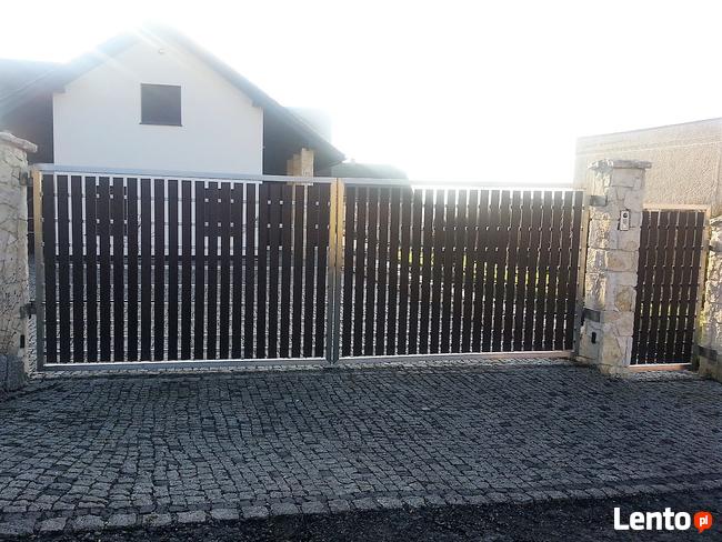 Sztachety ogrodzeniowe, kompozyt drewno + pcv, ekodeski