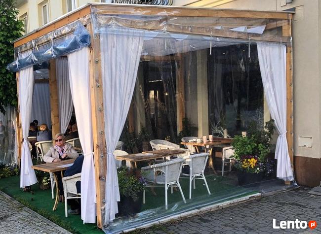 Plandeka Plandeki Przezroczysta taras altana ogródek 1mm