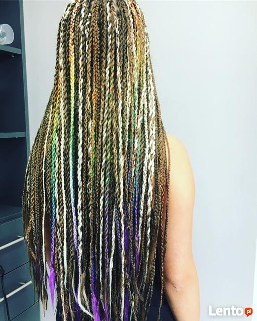 Warkoczyki syntetyczne, dreadloki Gdańsk, Gdynia, Rumia