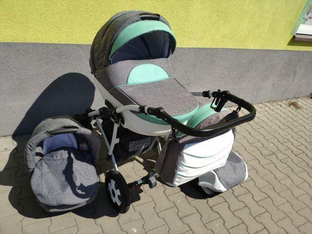 Komis dziecięcy Sanok: Wózek 3w1 MIKRUS Venezia