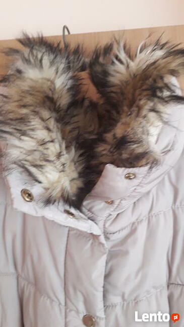 Kurtka jasny beż rozm. L - 40 - ocieplana