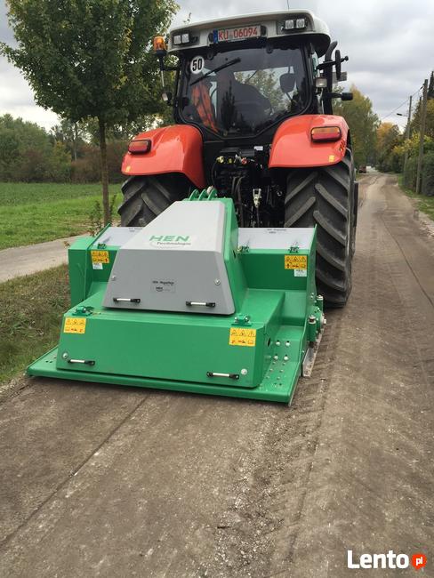 Recykler dróg szutrowych HEN - frezowanie, profil., ubijanie