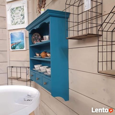 Szafka półka drewniana kuchenna prowansalska