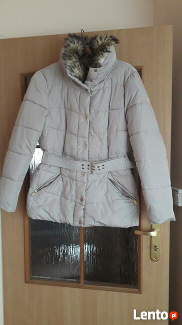 Kurtka jasny beż rozm. L - 40 - ocieplana