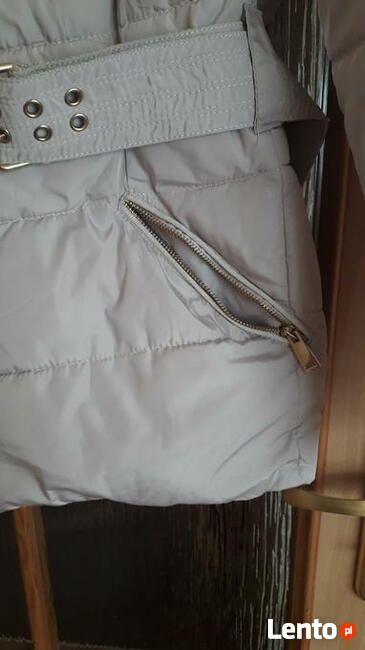 Kurtka jasny beż rozm. L - 40 - ocieplana