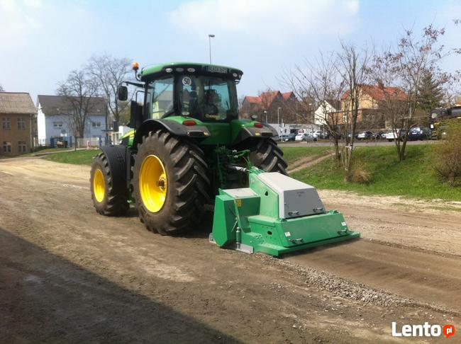 Recykler dróg szutrowych HEN - frezowanie, profil., ubijanie