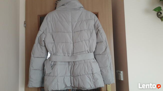 Kurtka jasny beż rozm. L - 40 - ocieplana